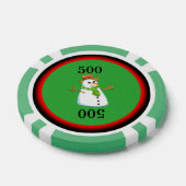 Snowman Pokerchips (Einzeln)