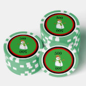 Snowman Pokerchips (Stapel)
