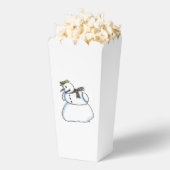 Snowman Popcornboxen Geschenkschachtel (Geplatzt)