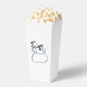 Snowman Popcornboxen Geschenkschachtel