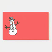 Snowman Post-it Klebezettel (Vorderseite)
