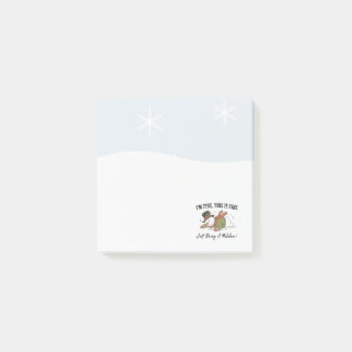 Snowman Post It Notes | Christmas Notes Post-it Klebezettel