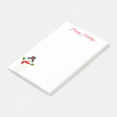 Snowman Post it Notes Post-it Klebezettel (angewinkelt)