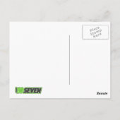 Snowman Postcard Postkarte (Rückseite)