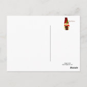 Snowman Postcard Postkarte (Rückseite)