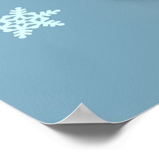 Snowman Poster (Ecke)