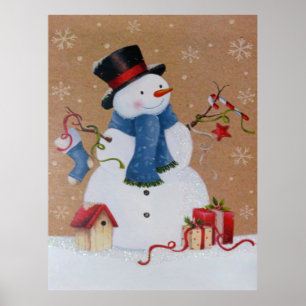 Snowman Poster