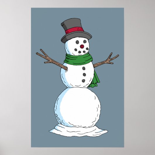 Snowman Poster (Vorne)