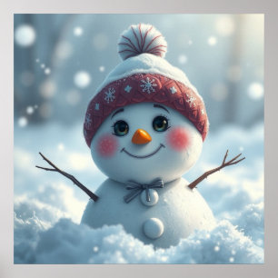 Snowman Poster