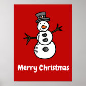 Snowman Poster (Vorne)