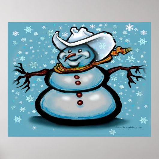 Snowman Poster (Vorne)
