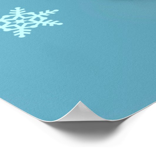 Snowman Poster (Ecke)