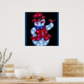 Snowman Poster (Küche)