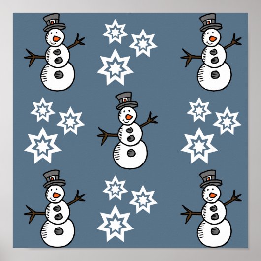 Snowman Poster (Vorne)