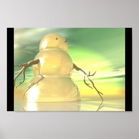 Snowman Poster (Vorne)