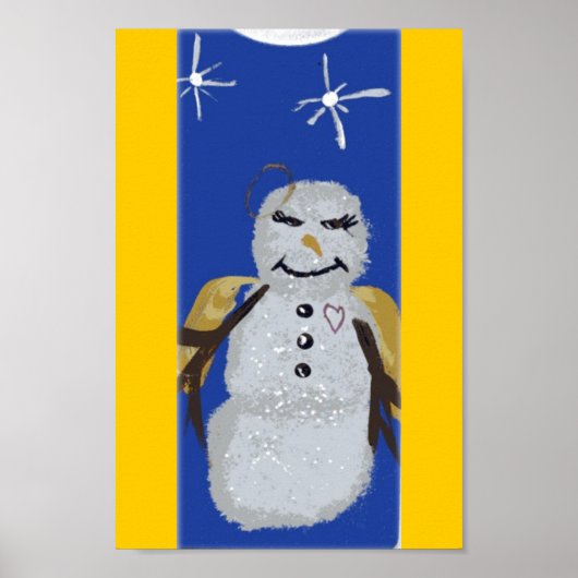 SNOWMAN POSTER (Vorne)