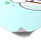 Snowman Poster feiern (Ecke)
