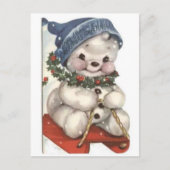 Snowman Postkarte (Vorderseite)