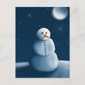 Snowman Postkarte (Vorderseite)
