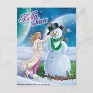 Snowman Postkarte