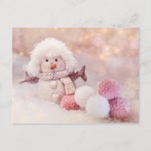 Snowman Postkarte