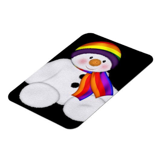 Snowman Pride Magnet (Linke Seite)