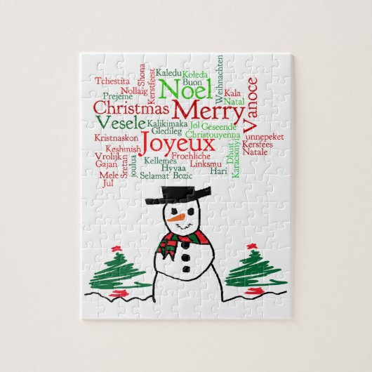 Snowman Puzzle (Vertikal)