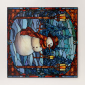 Snowman Puzzle (Horizontal)