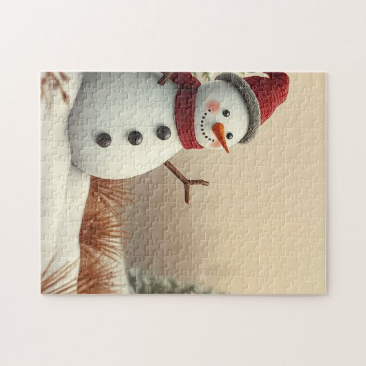 snowman puzzle (Horizontal)