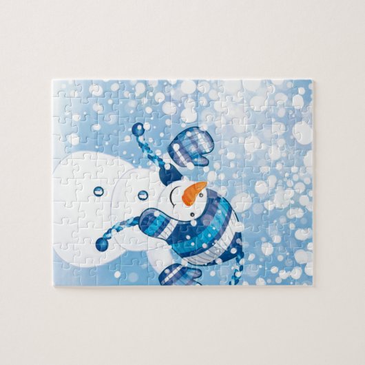 Snowman Puzzle (Horizontal)