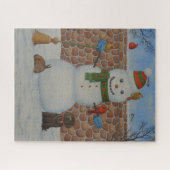 Snowman Puzzle (Horizontal)