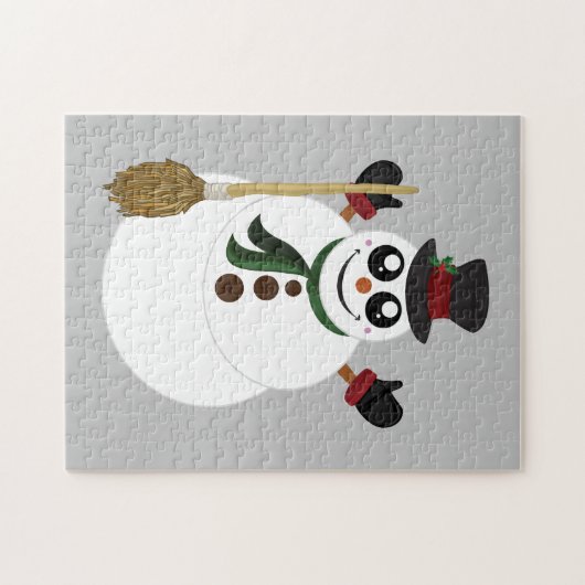 Snowman Puzzle (Horizontal)