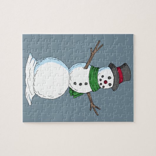 Snowman Puzzle (Horizontal)