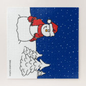 Snowman Puzzle (Horizontal)