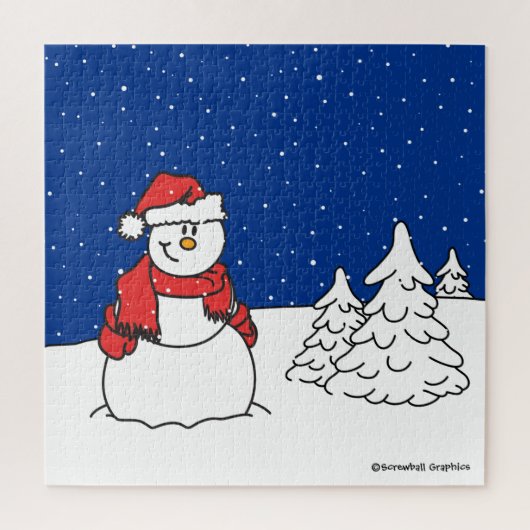 Snowman Puzzle (Vertikal)