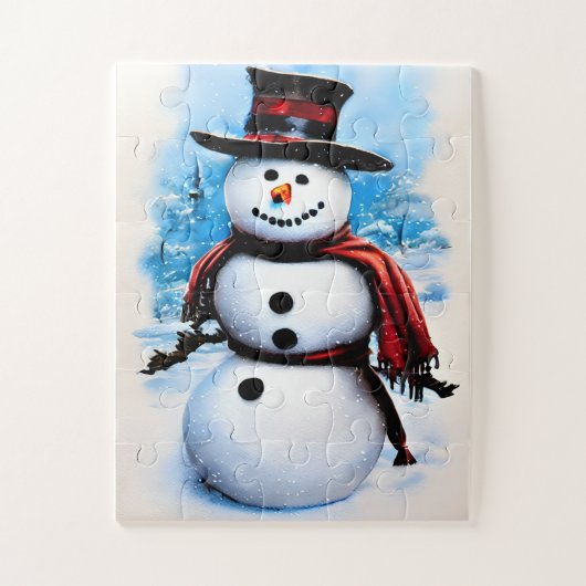 Snowman Puzzle (Vertikal)