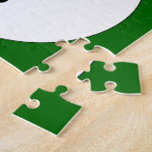 Snowman Puzzle lächelt Weihnachten (Seite)