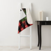 Snowman Red Buffalo Kariert Sherpa Blanket Sherpadecke (Beispiel)