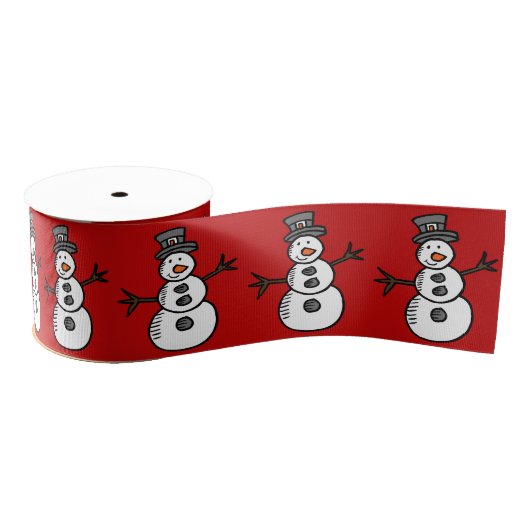 Snowman Ripsband (Spule)