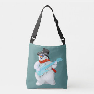 Snowman Rock Crossbody Bag Tragetaschen Mit Langen Trägern