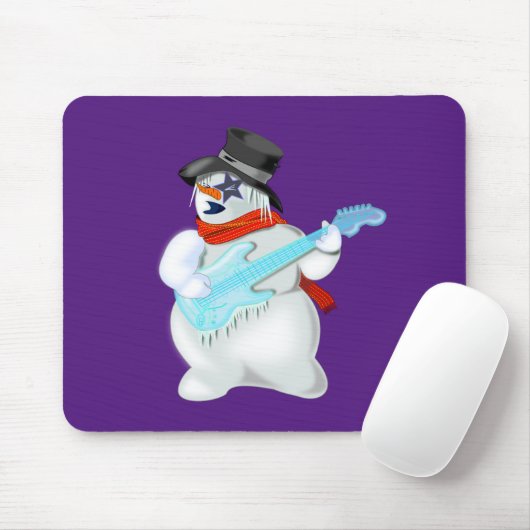Snowman Rock Mousepad (Mit Mouse)