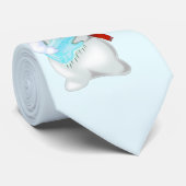 Snowman Rock Neck Tie Krawatte (Gerollt)