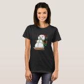 Snowman Rocking T-Shirt (Vorne ganz)