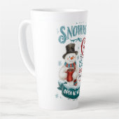 Snowman’s Café – Whimsical Winter Treats & Cheer Milchtasse (Linke Ecke)