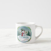 Snowman’s Joyful Christmas Welcome Espressotasse (Rechts)