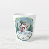 Snowman’s Joyful Christmas Welcome Milchtasse (Vorderseite)