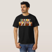 Snowman’s Joyful Christmas Welcome T-Shirt (Vorne ganz)