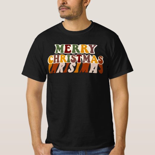 Snowman’s Joyful Christmas Welcome T-Shirt (Vorderseite)