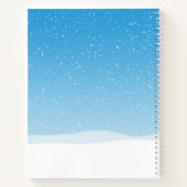 Snowman sagt, Winter ist mein Jam Notizblock (Rückseite)