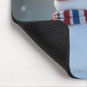 Snowman Saluting an American Flag Mousepad (Ecke)